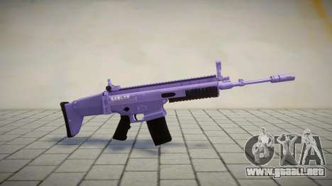 M4 Purple Gun para GTA San Andreas