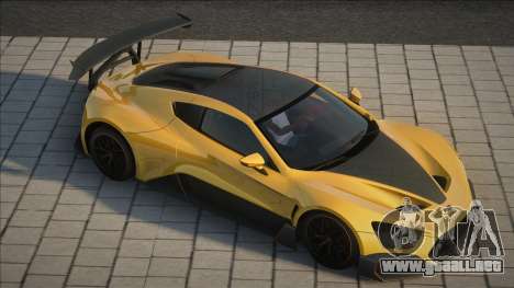 Zenvo Sport Yellow para GTA San Andreas