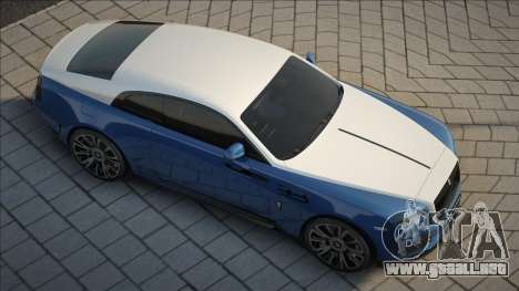 Rolls-Royce Wraith (kit de carrocería Mansory) para GTA San Andreas