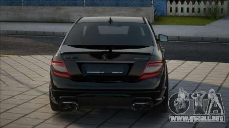 Mercedes-Benz C63 AMG [Negro] para GTA San Andreas