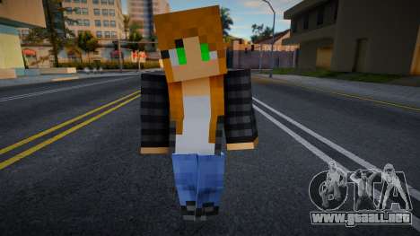 Swfyst Minecraft Ped para GTA San Andreas