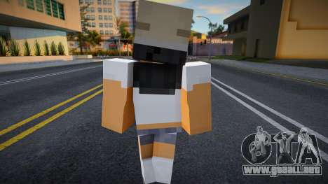 Vhfyst Minecraft Ped para GTA San Andreas