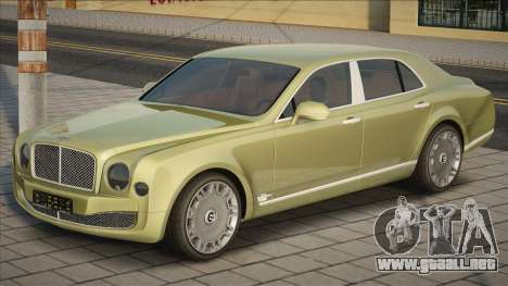 Bentley Mulsanne [Evil] para GTA San Andreas