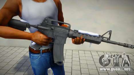 Winter Gun M4 para GTA San Andreas