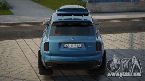 Rolls-Royce Cullinan [Blue] para GTA San Andreas