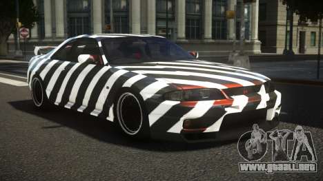 Nissan Skyline R33 G-Sports S14 para GTA 4