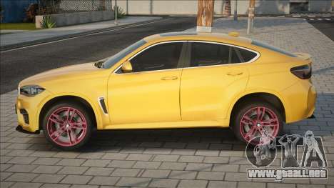 BMW X6m [Yellow] para GTA San Andreas