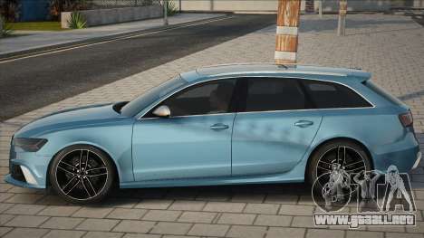 Audi RS6 [Bel] para GTA San Andreas