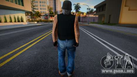 Rockero sin hogar para GTA San Andreas