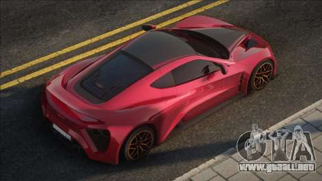 Zenvo Sport [Red CCD] para GTA San Andreas