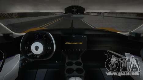 Koenigsegg Gemera Wide Body CCD para GTA San Andreas
