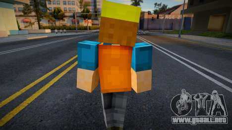 Wmycon Minecraft Ped para GTA San Andreas