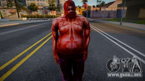 [Dead Frontier] Zombie v9 para GTA San Andreas