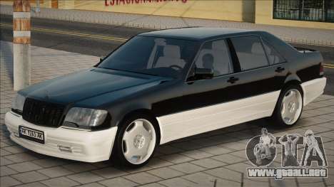 Mercedes-Benz S600 W140 Ukr Plate para GTA San Andreas