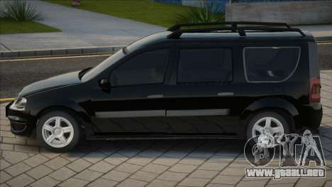 Lada Largus Black para GTA San Andreas