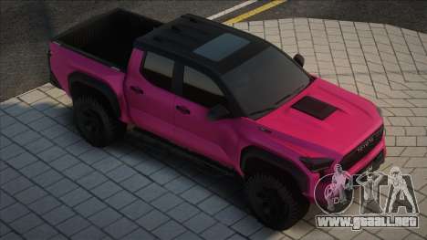 Toyota Tacoma 2024 TRD Pro para GTA San Andreas