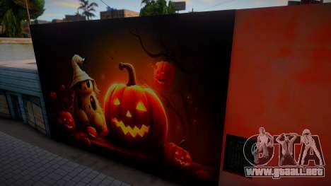 Mural Halloween para GTA San Andreas