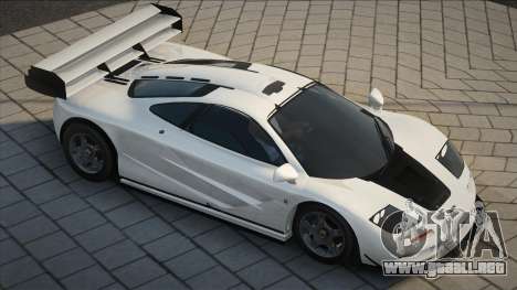 Mclaren F1 White para GTA San Andreas