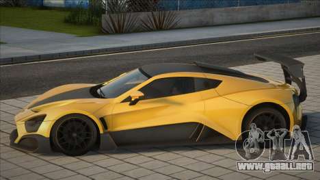 Zenvo Sport Yellow para GTA San Andreas