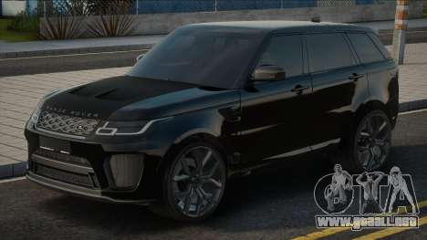 Range Rover SVR [CCD] para GTA San Andreas