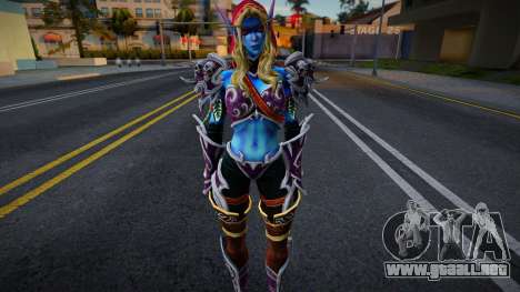 Sylvanas Windrunner Warcraft Reforged para GTA San Andreas