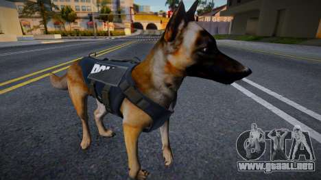 Dog Police (cachorro policial) para GTA San Andreas