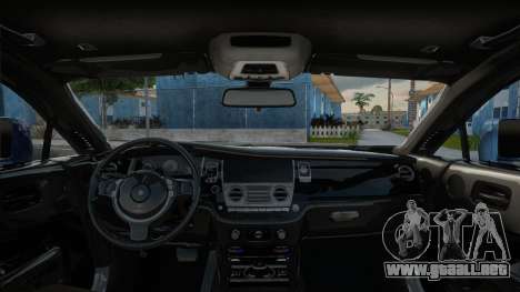 Rolls-Royce Wraith (kit de carrocería Mansory) para GTA San Andreas
