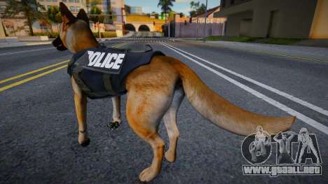 Dog Police (cachorro policial) para GTA San Andreas