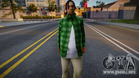 Fam2 Upscaled Ped para GTA San Andreas