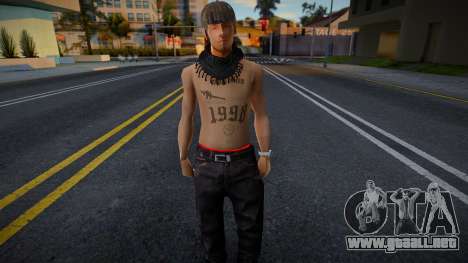 Beatiful man v2 para GTA San Andreas