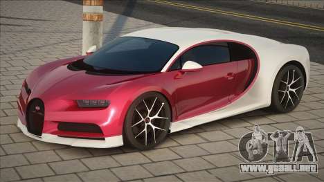 Bugatti Chiron [Bel] para GTA San Andreas