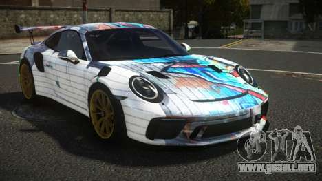 Porsche 911 GT3 RS X-Extra S13 para GTA 4