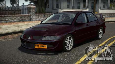 Mitsubishi Lancer Evo 8 ST V1.1 para GTA 4