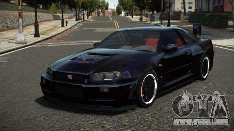 Nissan Skyline R34 LT-X para GTA 4