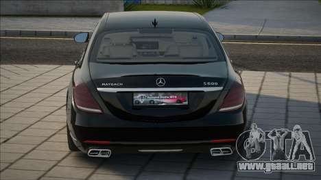 Mercedes-Benz X222 Black para GTA San Andreas