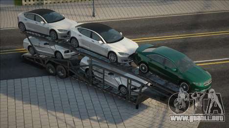 Remolque transportador de automóviles [Dia] para GTA San Andreas