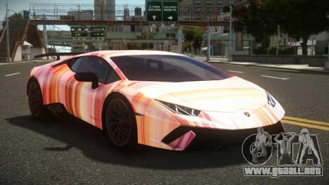 Lamborghini Huracan R-Sports S4 para GTA 4