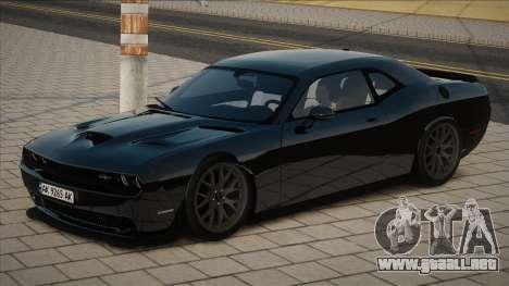 Dodge Challenger SRT Hellcat Black para GTA San Andreas