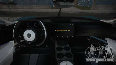 Koenigsegg Gemera Wide Body para GTA San Andreas