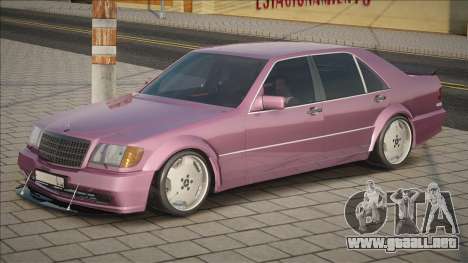 Mercedes-Benz W140 Tun [Pink] para GTA San Andreas