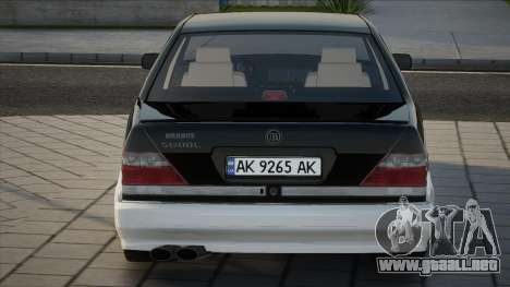 Mercedes-Benz S600 W140 Ukr Plate para GTA San Andreas