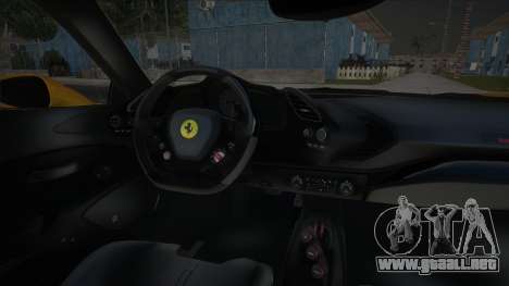 Ferrari 488 Pista [Yellow] para GTA San Andreas