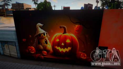 Mural Halloween para GTA San Andreas