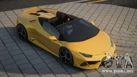 Lamborghini Huracan Spyder [Bel] para GTA San Andreas