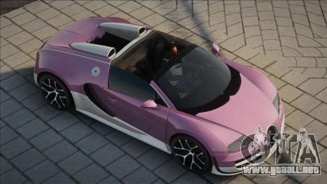 Bugatti Veyron Cabrio para GTA San Andreas