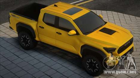 Toyota Tacoma 2024 TRD Sport Yellow para GTA San Andreas