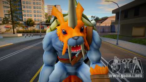 Zudomon para GTA San Andreas