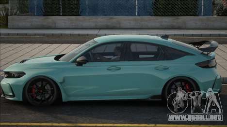 Honda Civic Oriel 2023 [Cyan Blue] para GTA San Andreas