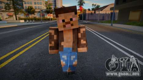 Swmotr3 Minecraft Ped para GTA San Andreas