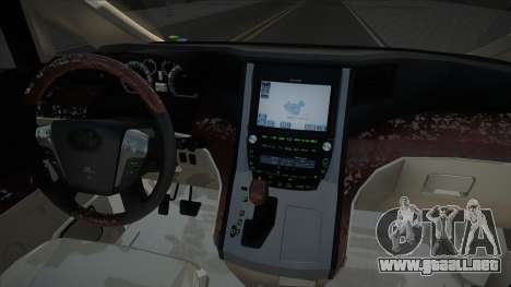 Toyota Alphard III 2015 CCD para GTA San Andreas